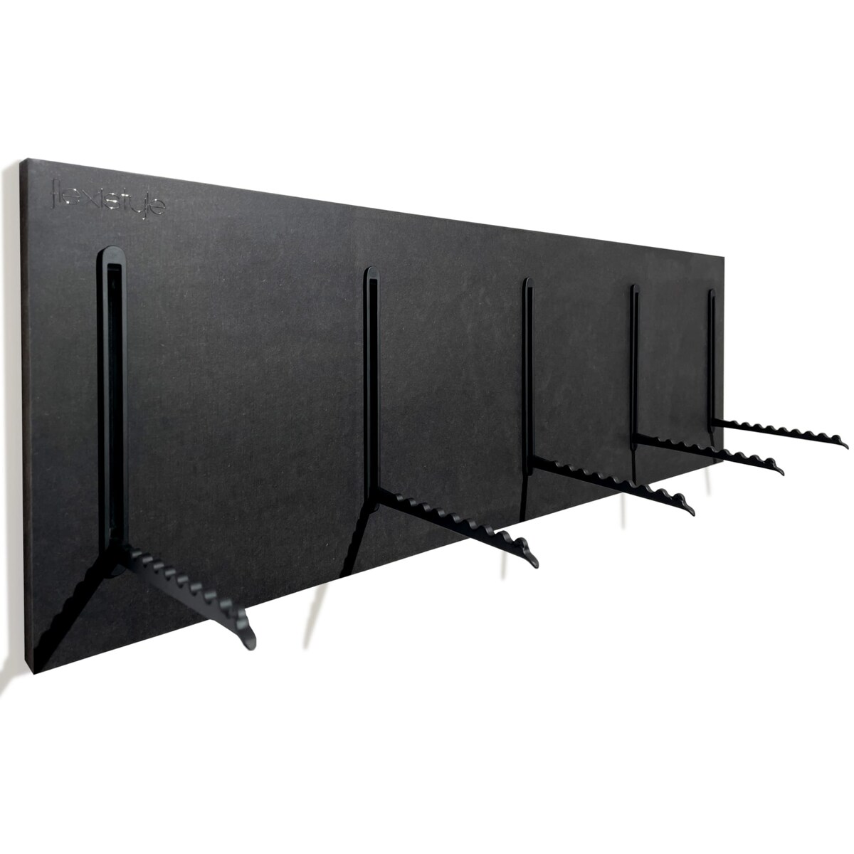 Wieszak na Ubrania czarny 25x80cm na kurtki