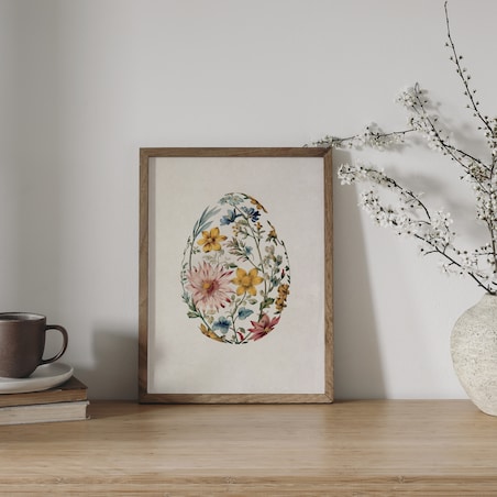 Plakat Kwiecista Pisanka #2 30x40cm