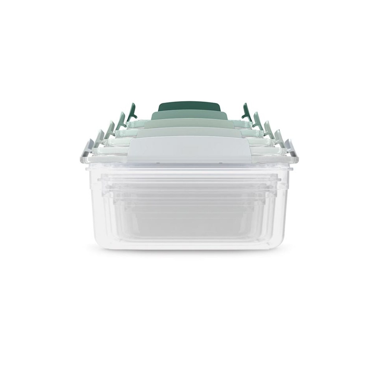 Zestaw 5 pojemników Nest Lock Sage, Joseph Joseph