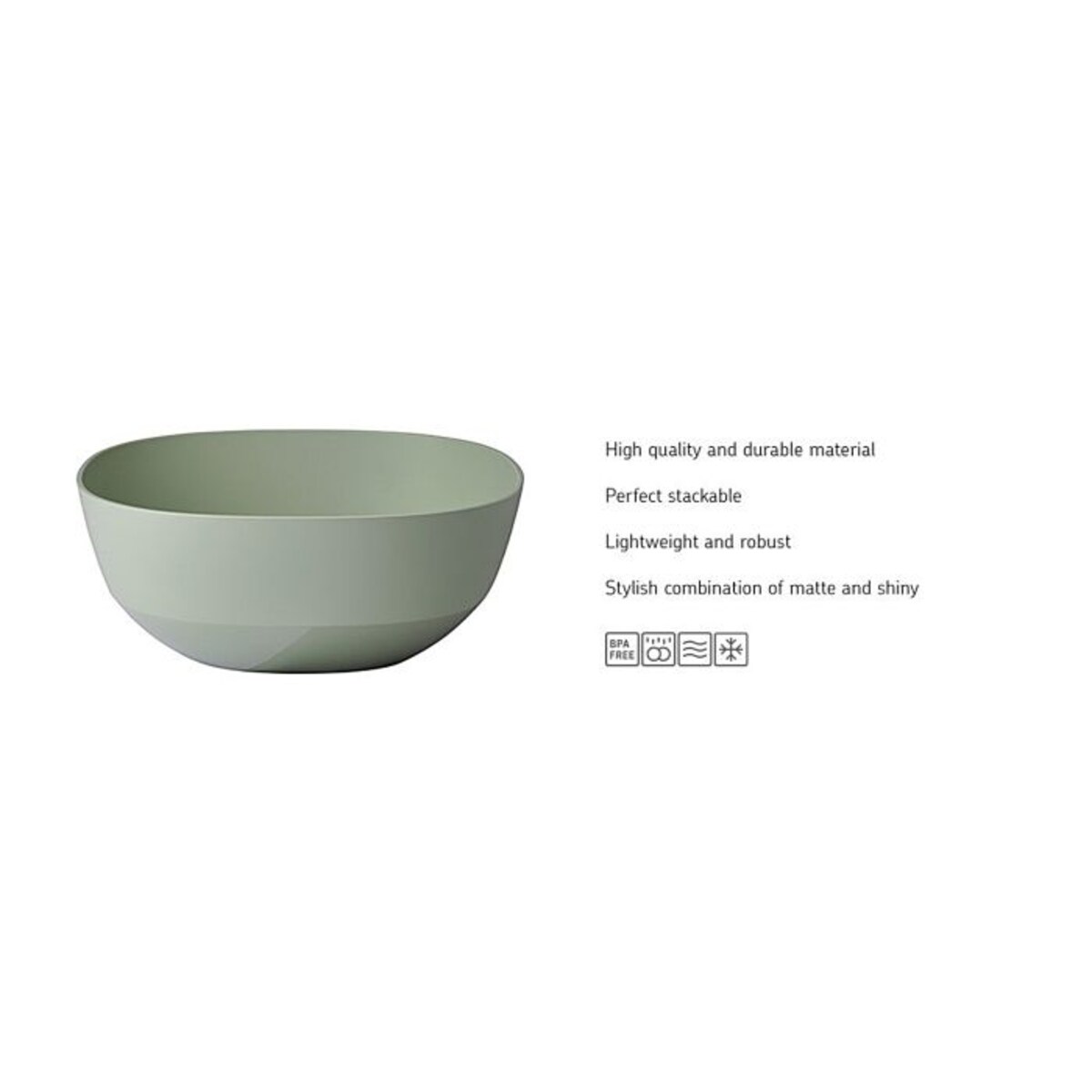Miska do serwowania Silueta 3000 ml Nordic Sage 105937094700