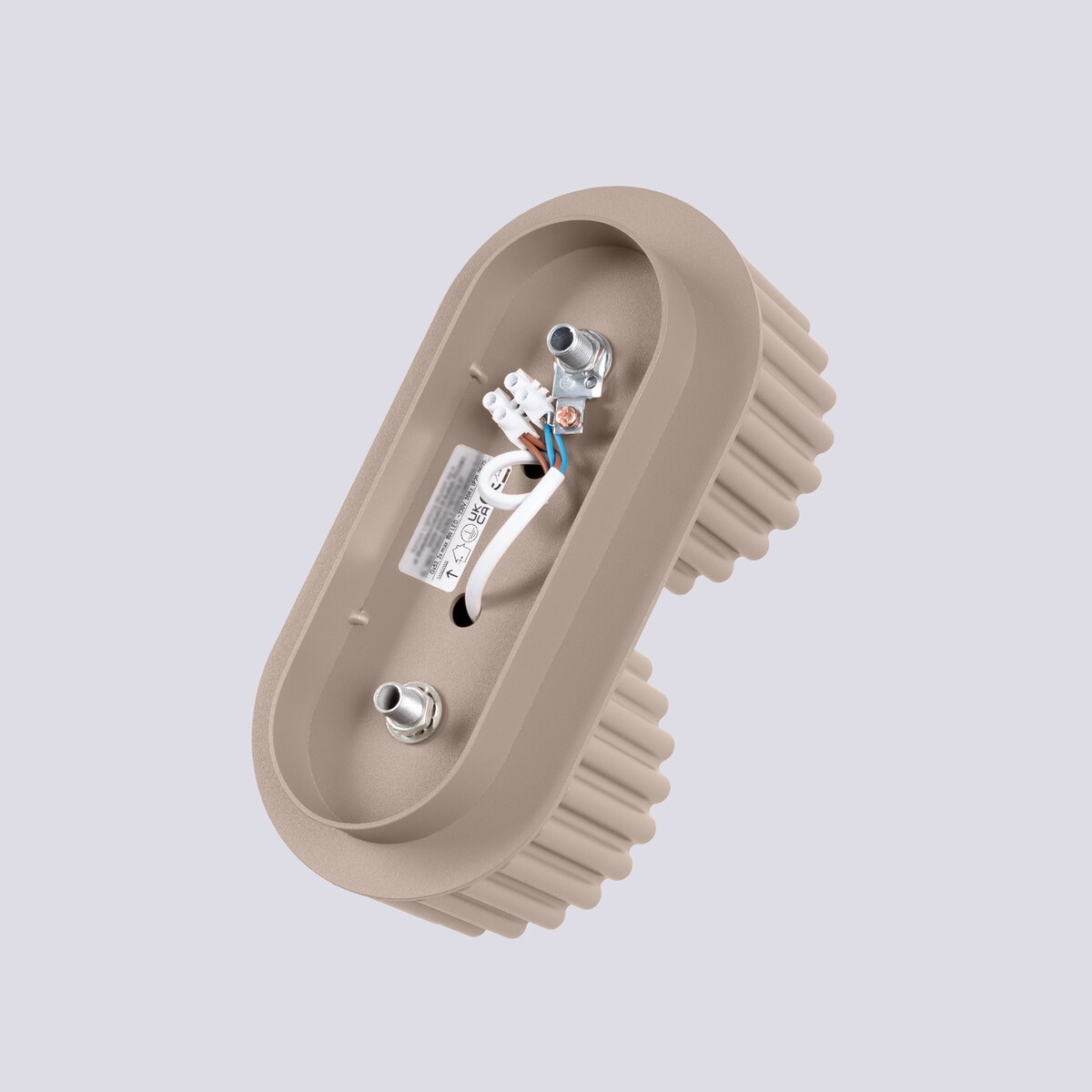 Plafon AURA 2 taupe Gx53