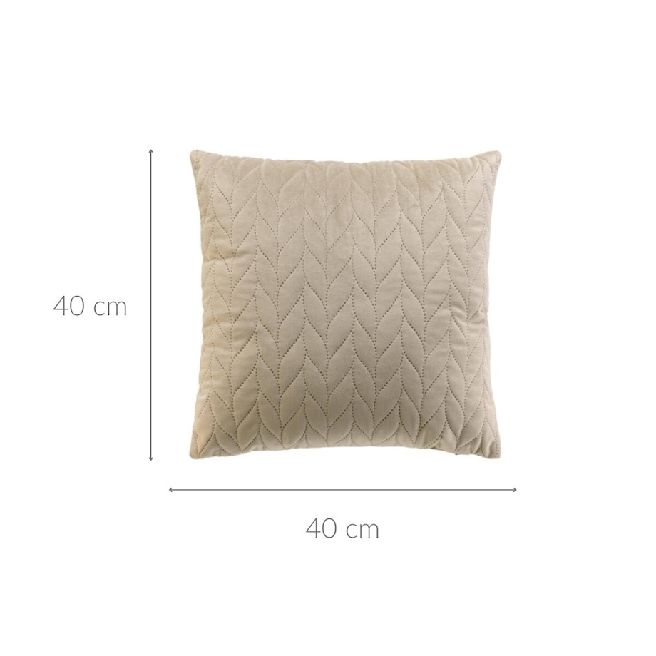 Welurowa poduszka dekoracyjna, 40 x 40 cm