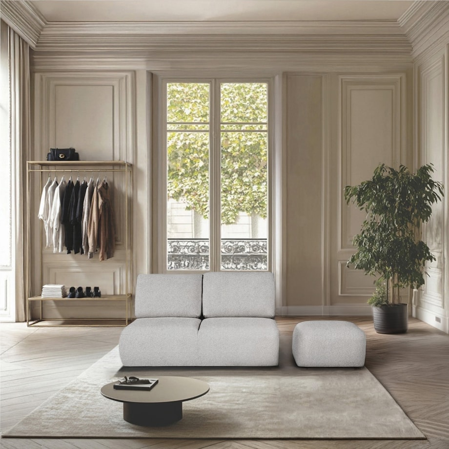 Mirel Puf duży szary