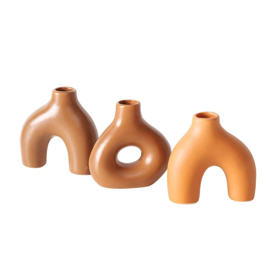 Wazony ceramiczne 10x3,5x10 cm ARTIFICIUM