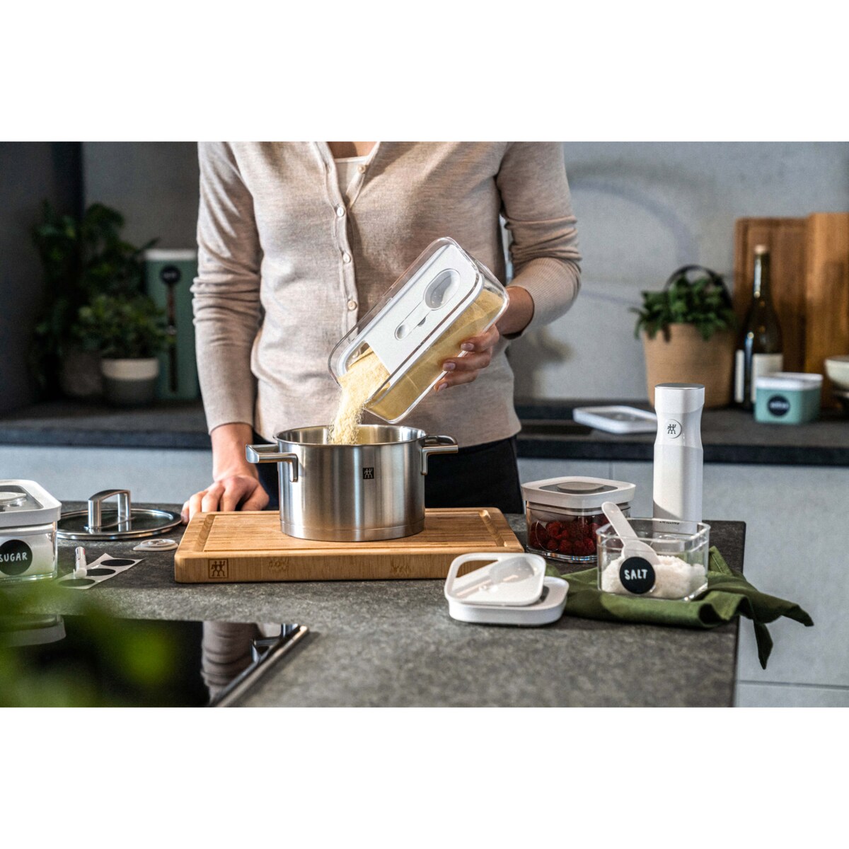 Zestaw pojemników plastikowych M Zwilling Fresh & Save Cube