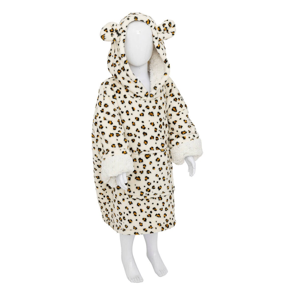 Koc z rękawami z uszkami, 60 x 95 cm