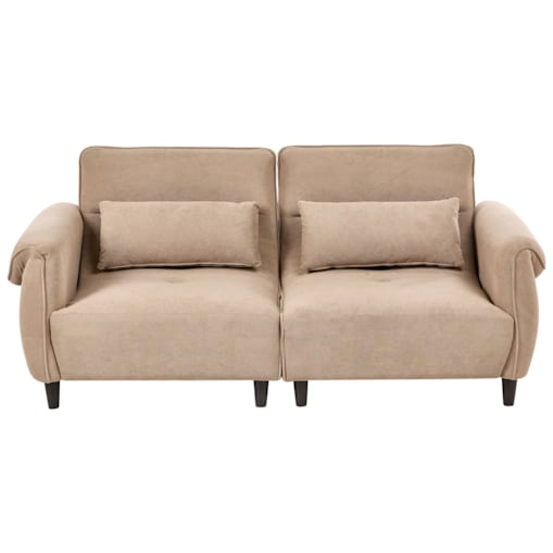 Sofa dla 3 osób WETLAN Jasnobrązowy