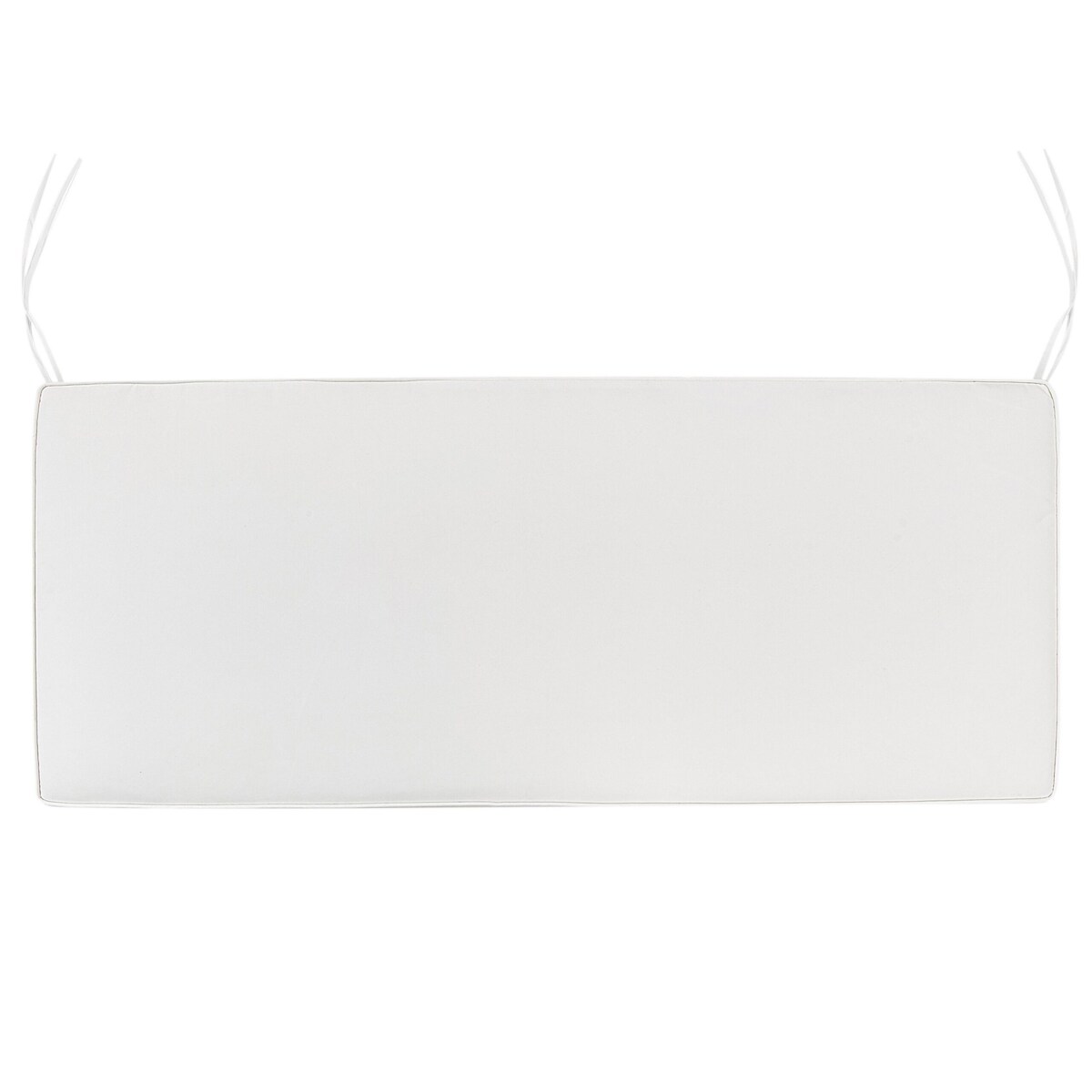 Poduszka na ławkę ogrodową SOVANA 108 x 45 cm Złamana biel