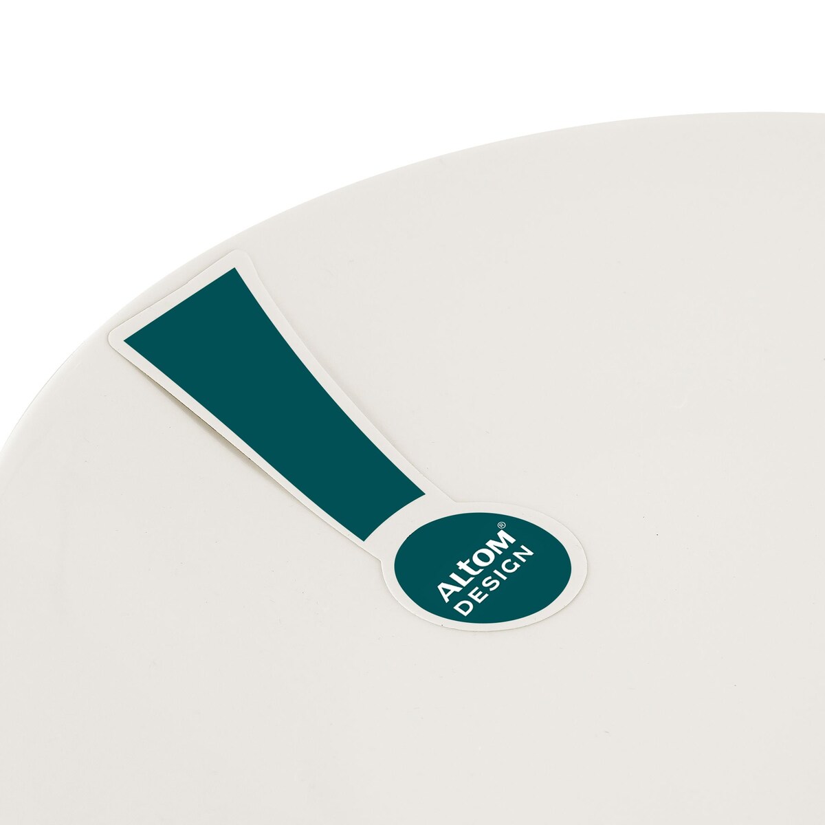 KONSIMO AD BELLA, Talerz obiadowy 6 szt., kolor ecru