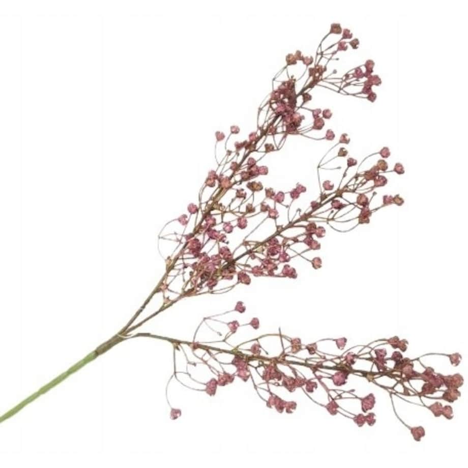 GAŁĄZKA DODATEK do stroika bukietu drobna gipsówka sztuczna FIOLET dekor