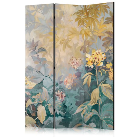 Parawan Akustyczny Gobelinowy wzór z łąką i kwiatami 135x172cm
