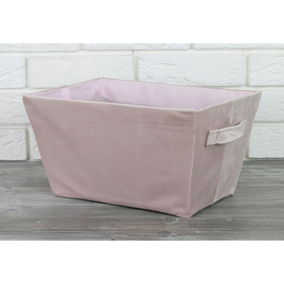 PUDEŁKO organizer na półkę RÓŻOWE