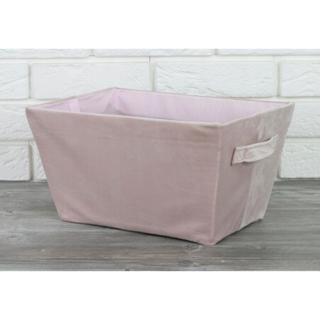 PUDEŁKO organizer na półkę RÓŻOWE