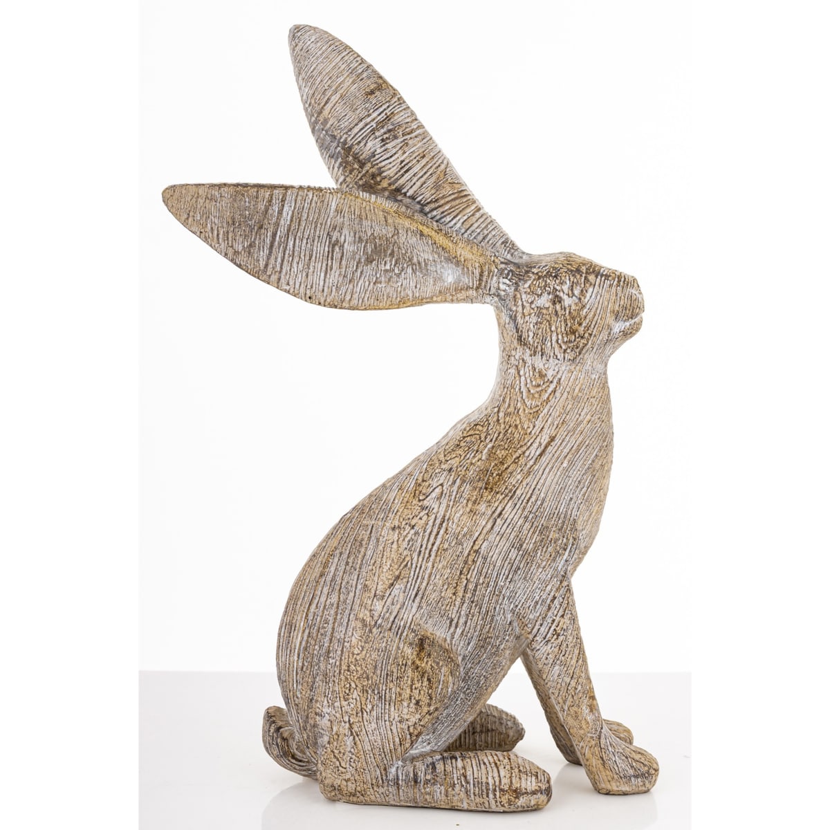 Dekoracja - zając brązowy 25,5x17x8 cm LONGORELA-2