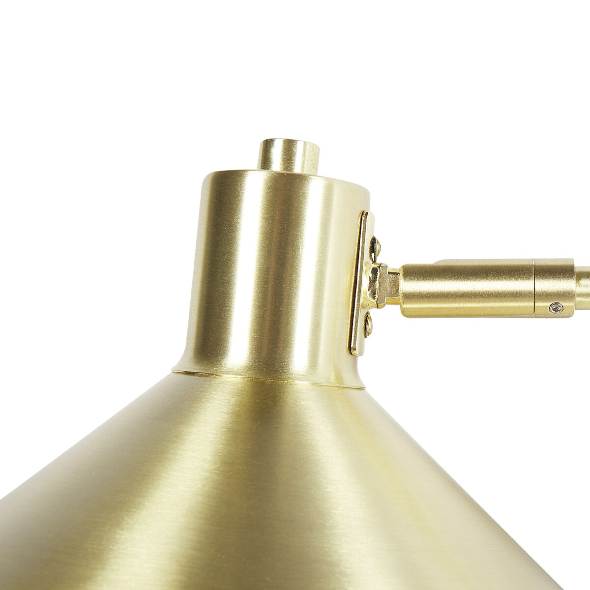 Lampa ścienna BALIEM Złoty Metal Regulowana