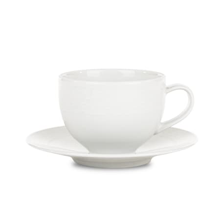 Komplet filiżanek 6os. (12el.) AMELIA BIAŁA KORONKA