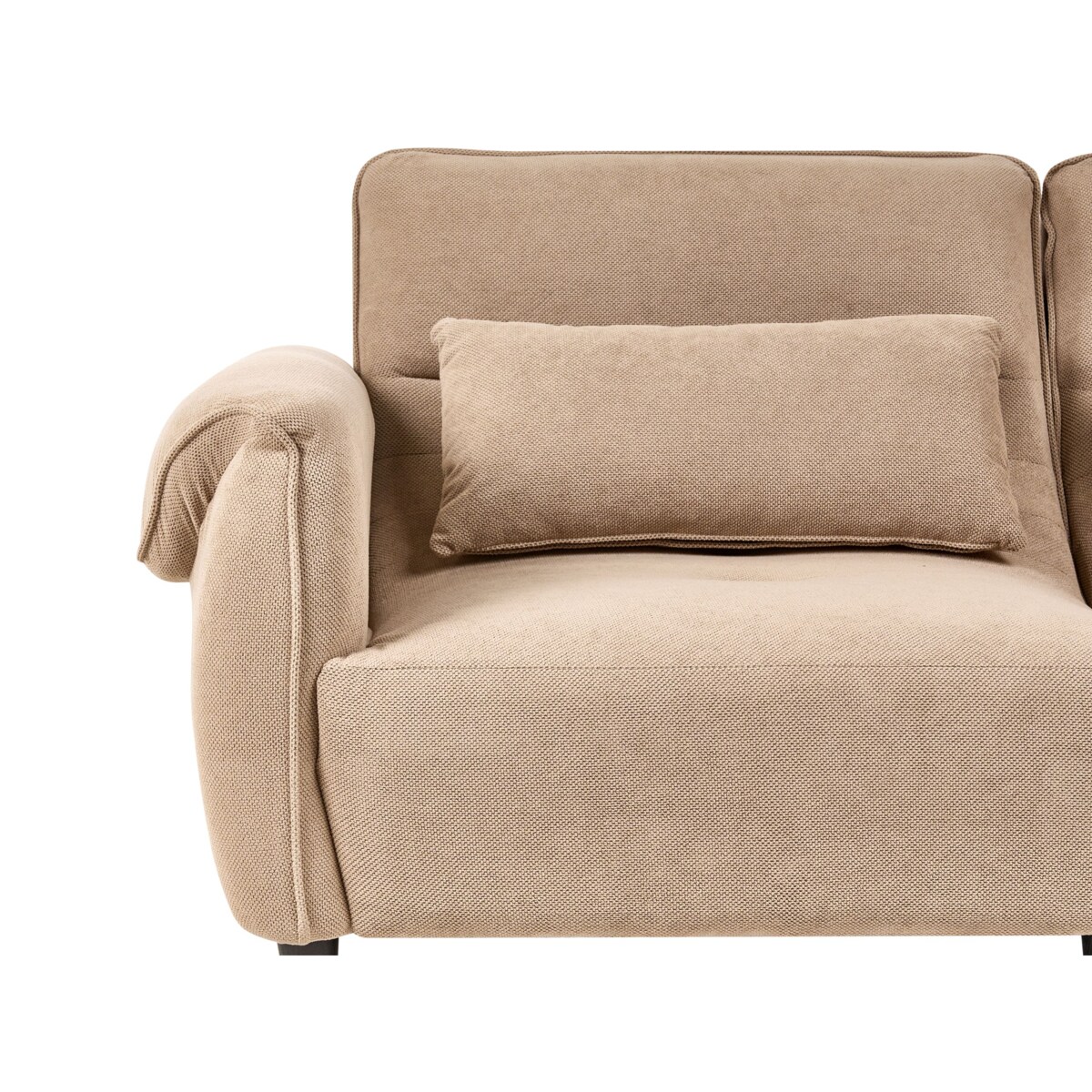 Sofa dla 3 osób WETLAN Jasnobrązowy