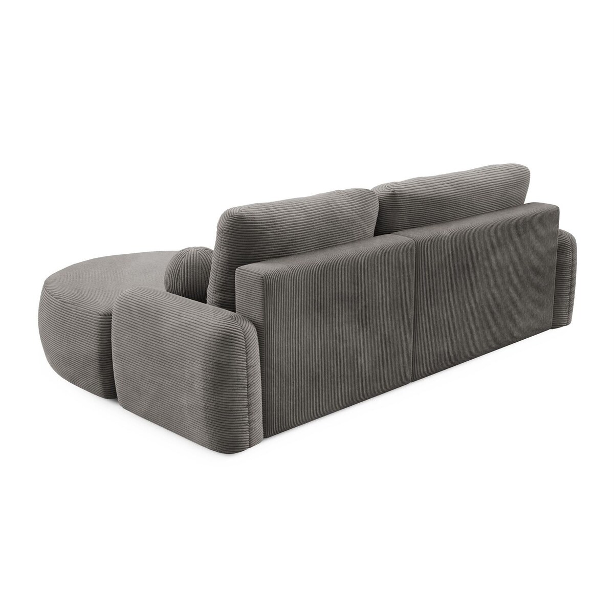 Zaokrąglony narożnik CLEO II z funkcją spania, wersja prawa, Poso 115