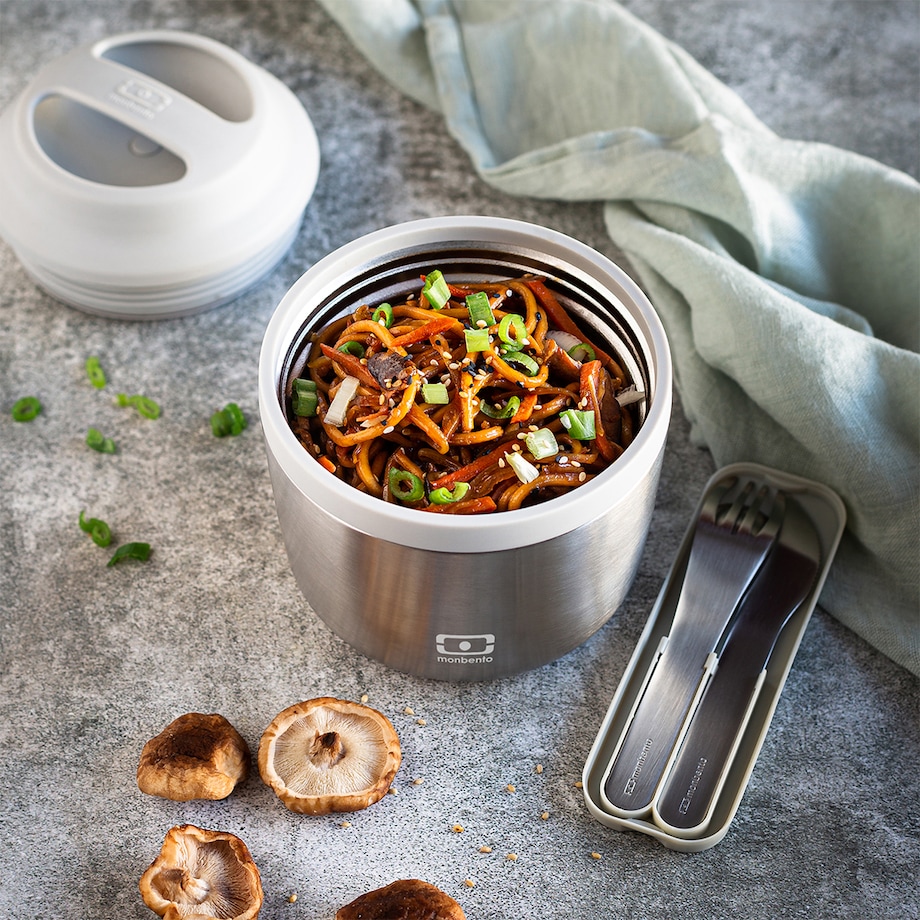 Termos obiadowy NEW Silver Element, 550 ml, Monbento