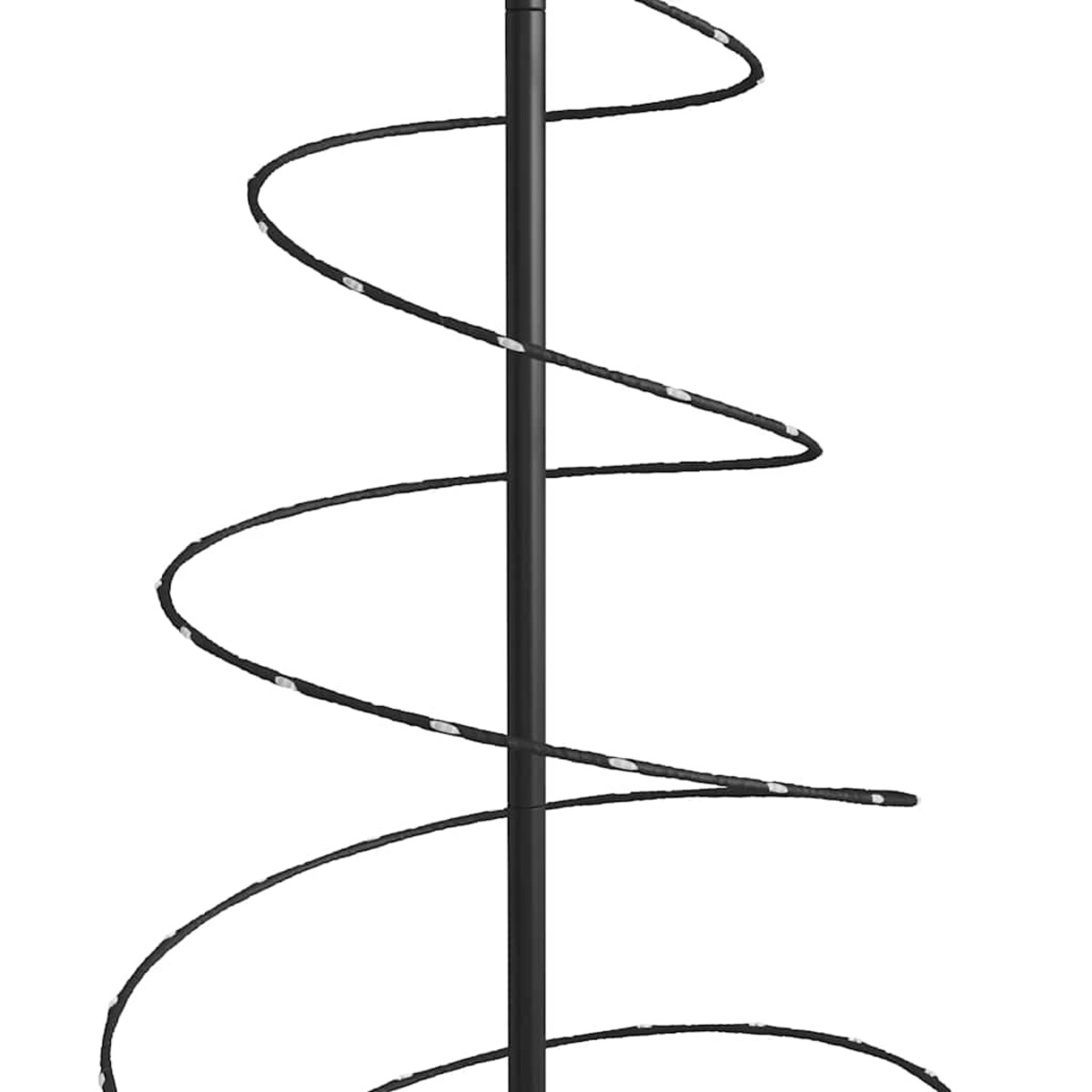 vidaXL Choinka LED 100 LED Ciepła biel 150 cm