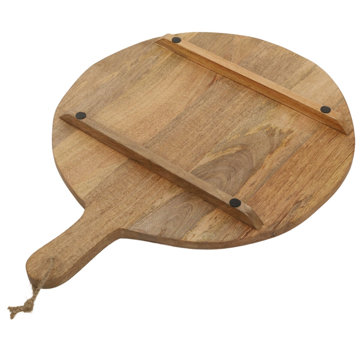 Okrągła deska do serwowania z drewna mango, Ø 47 cm