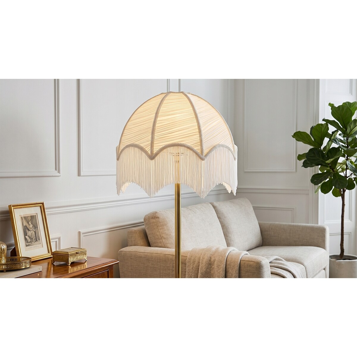 ABAŻUR NA ŻARÓWKĘ KLOSZ DUŻY 45cm E27 E14 DO LAMPY STOJĄCEJ WISZĄCEJ BIAŁY