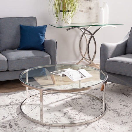 Stolik kawowy Alica 100x40,5cm, ⌀100 cm