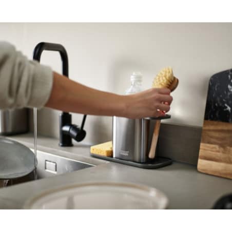 Organizer do zlewu (stalowy) Duo Joseph Joseph