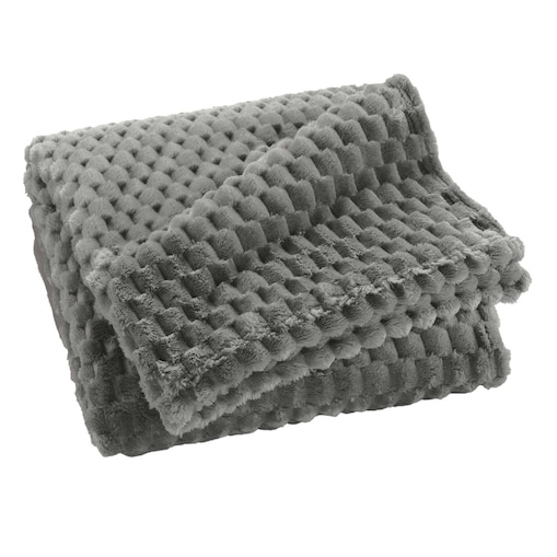 Narzuta flanelowa 125 x 150 cm FROSTY