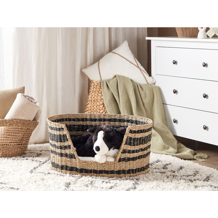 Legowisko z trawy morskiej 65 x 44 cm naturalny DURBAN