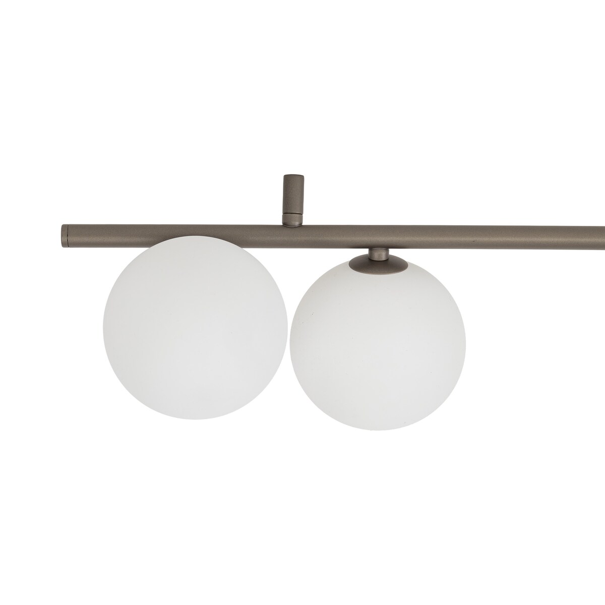 Lampa sufitowa TK Lighting IMELO New Brown 11332 6xG9 200 cm brązowa białe kule na listwie