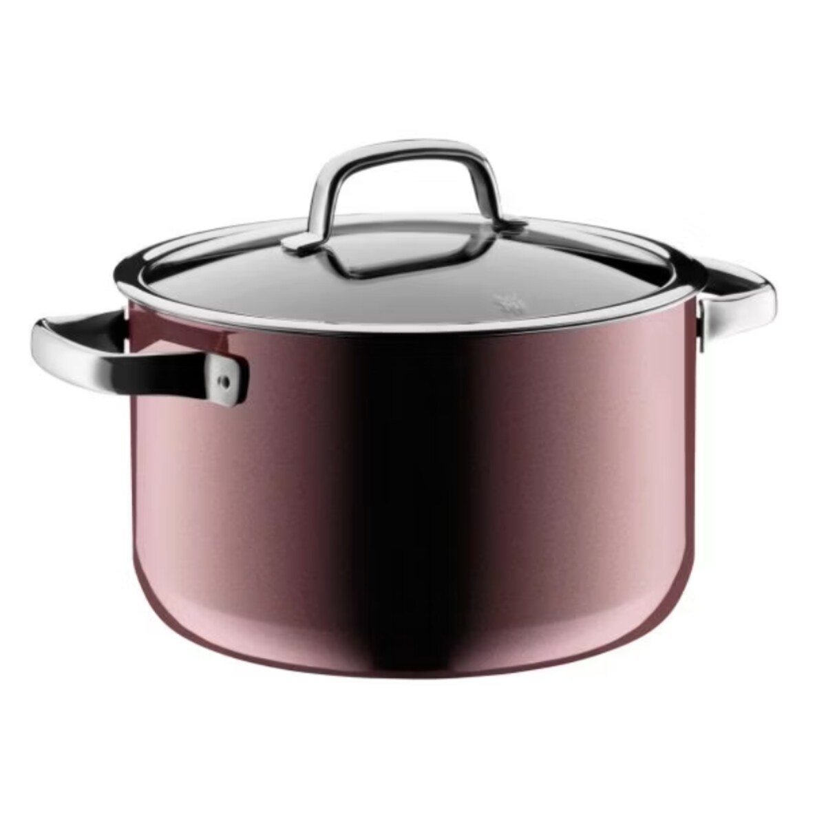 Garnek z pokrywką kolor różowego kwarcu Fusiontec Mineral, 24 cm, WMF