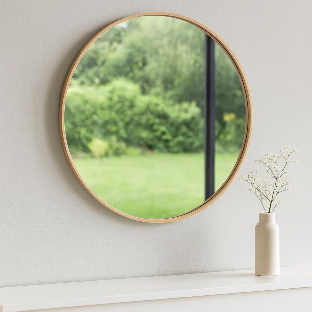 Okrągłe lustro na ścianę SORO, Ø 60 cm