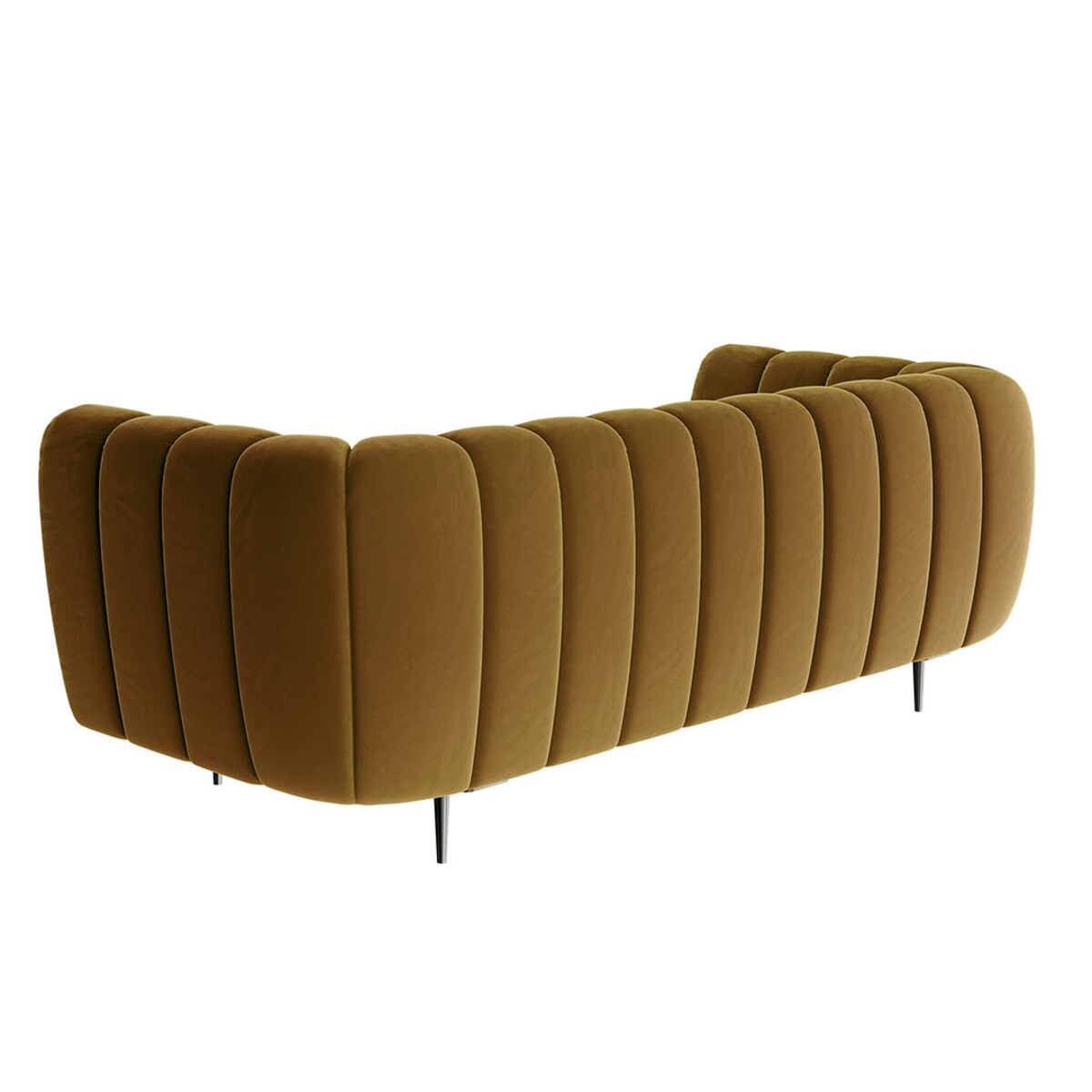 Shel 3-osobowa sofa - miodowa