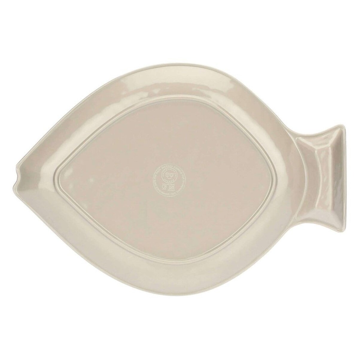 Zestaw 2 talerzy z melaminy Sea Life ryby - 33 x 23 cm