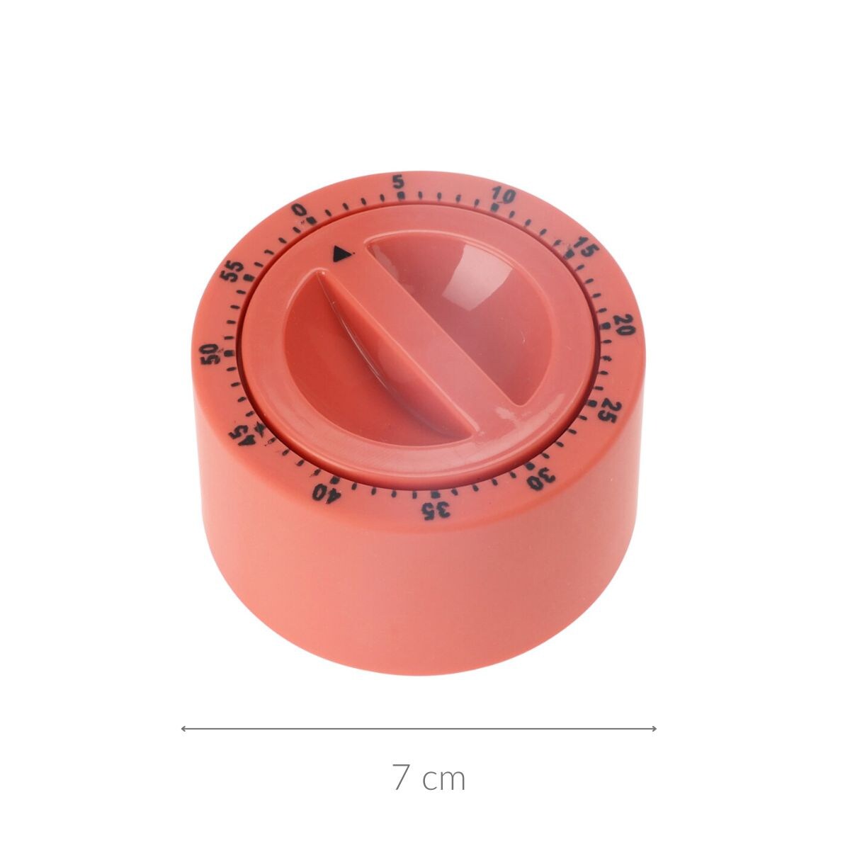 Minutnik z gumową powłoką, Ø 7 cm