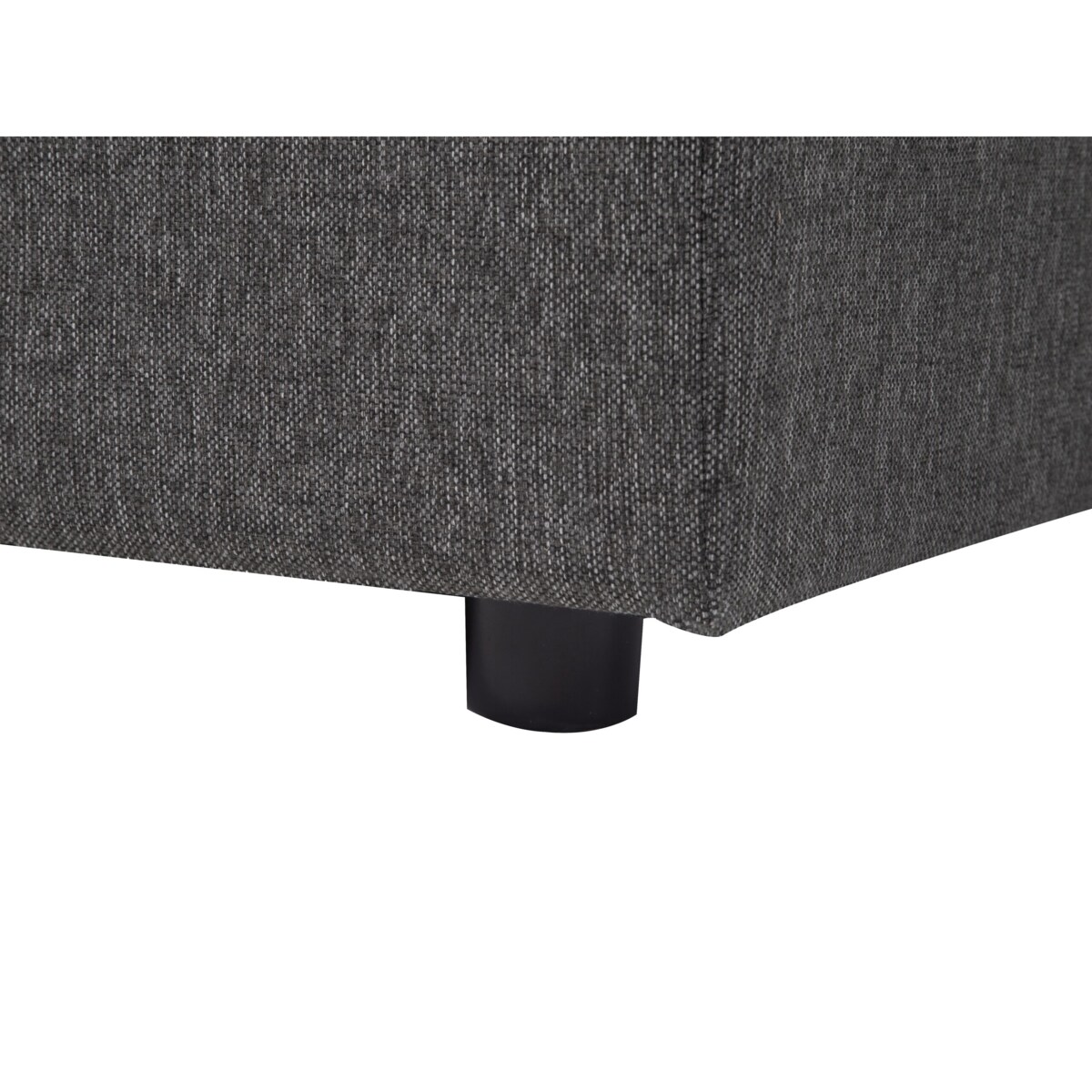 Narożnik rozkładany ciemnoszary KARRABO