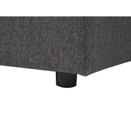 Narożnik rozkładany ciemnoszary KARRABO