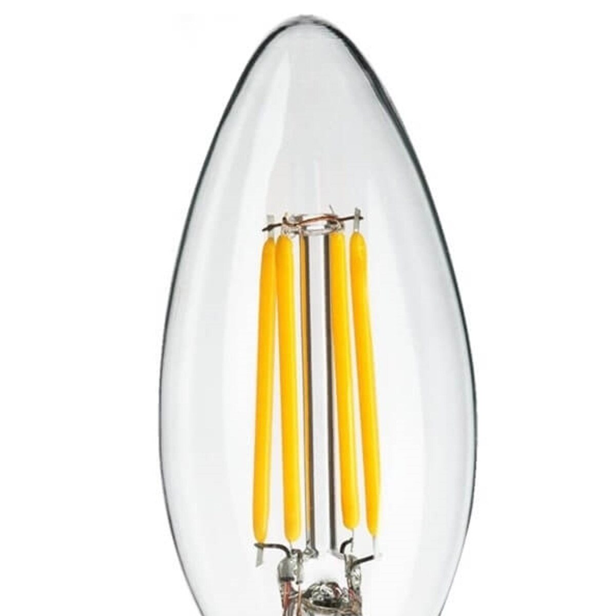 Płomykowa żarówka świecznikowa EKZF990 LED 4W E14 C35 biała ciepła