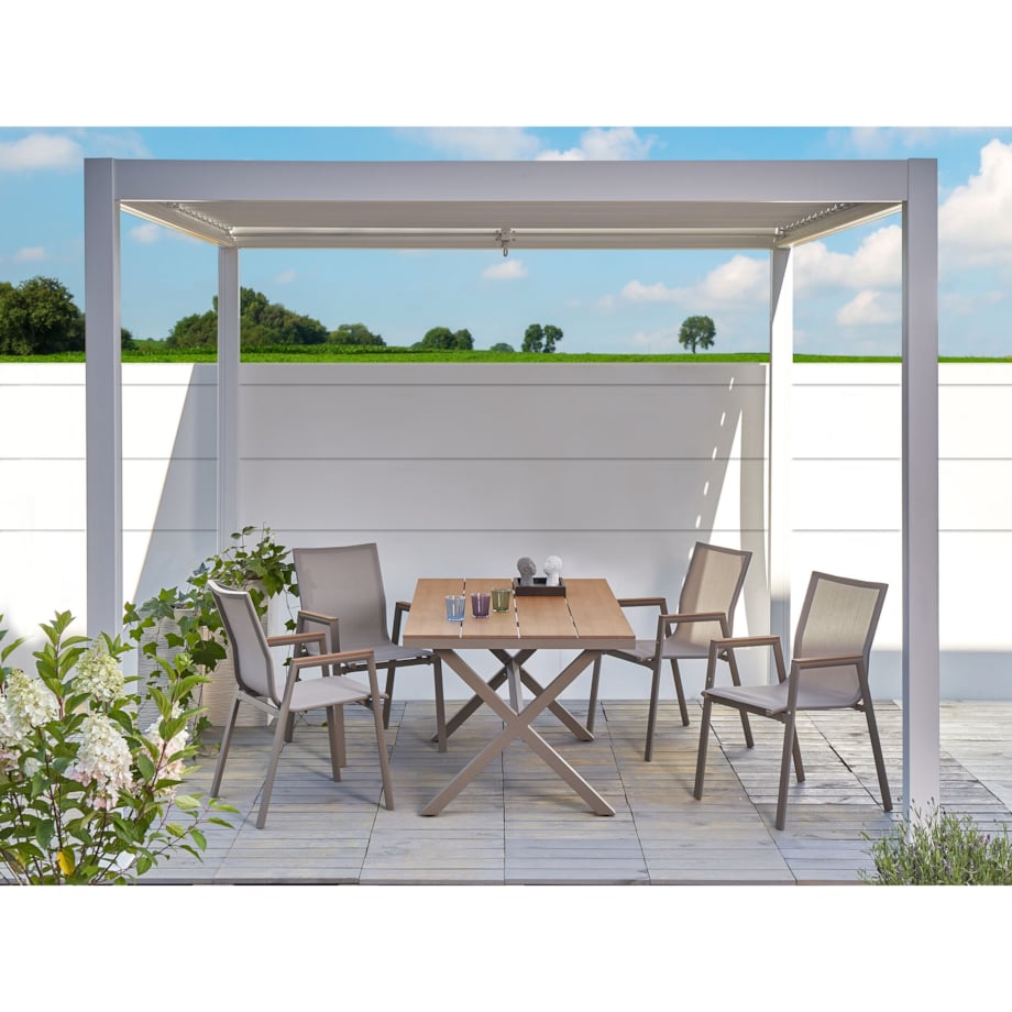 Pergola ogrodowa Biały FORNOLI