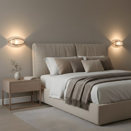 Kinkiet G137-W Led Złoty, Metal