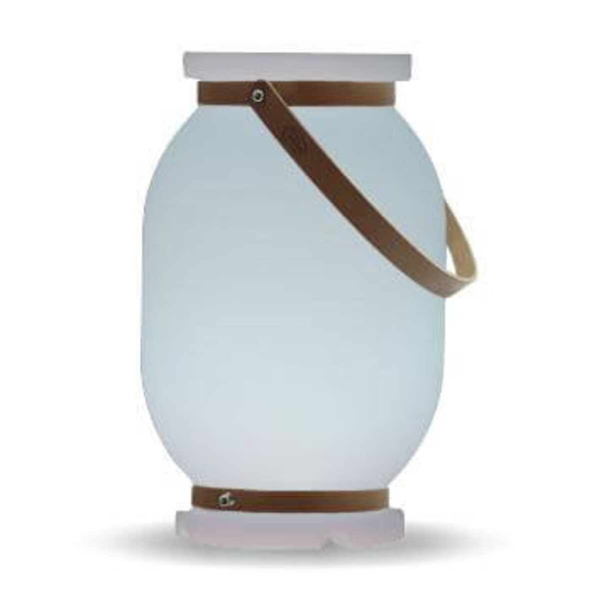 Lampka przenośna do ogrodu Candela LUMCN030WLNW King Home LED 3W 6000K lampion biała