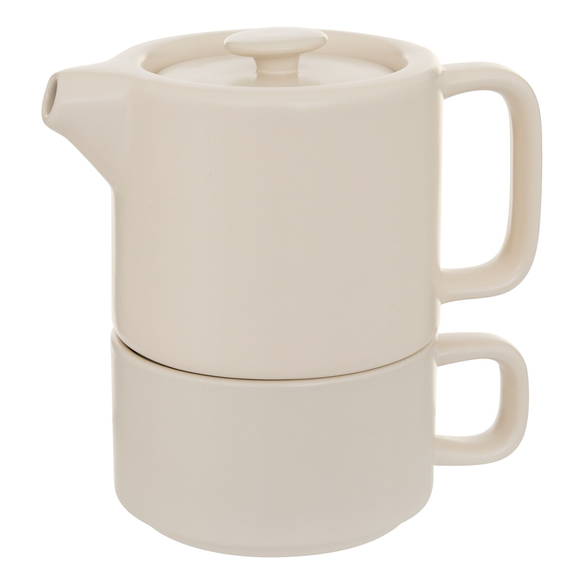 Dzbanek ceramiczny do herbaty 700 ml JARRA-2 beżowy