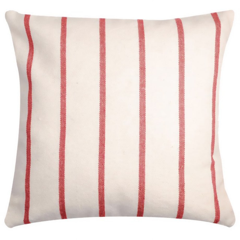 Poduszka dekoracyjna w paski 50x50 cm RIGHE pomarańczowa