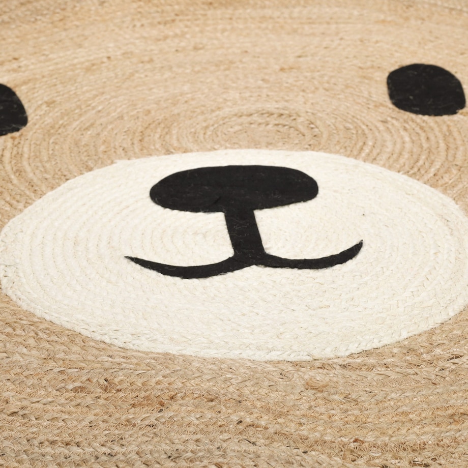 Dywan do pokoju dziecięcego Ø 117 cm ORSO BRUNO