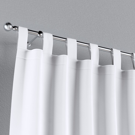 Zasłona na szelkach 1 szt. 130x260 śnieżnobiały