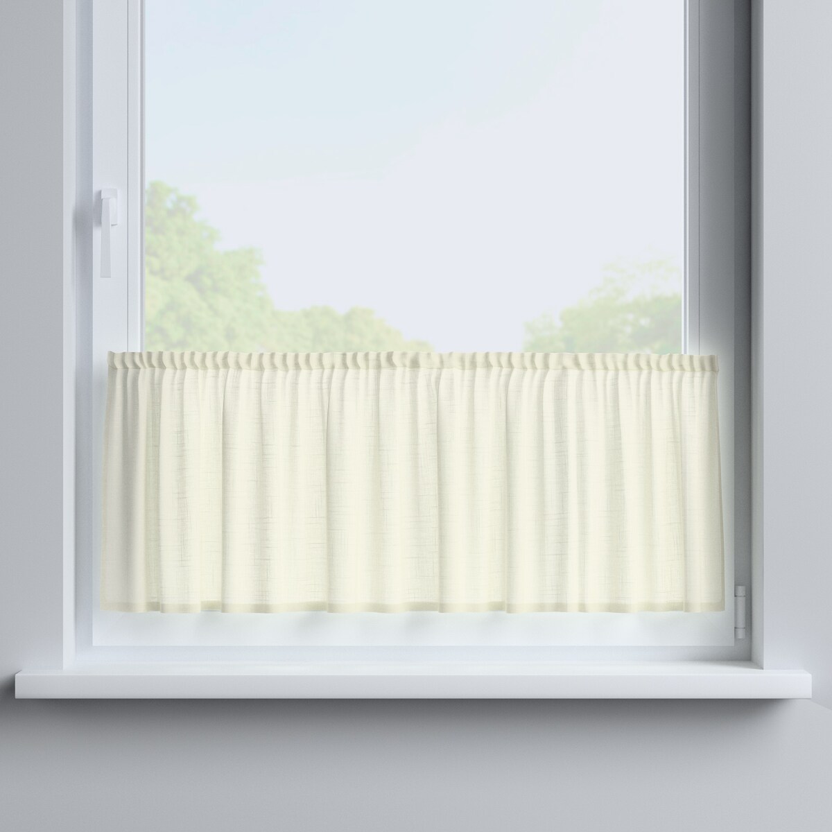 Zazdrostka prosta na metry 520x0 prześwitujący ecru