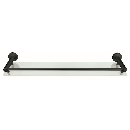 Kleine Wolke Apollo Nero Półka szkło mleczne