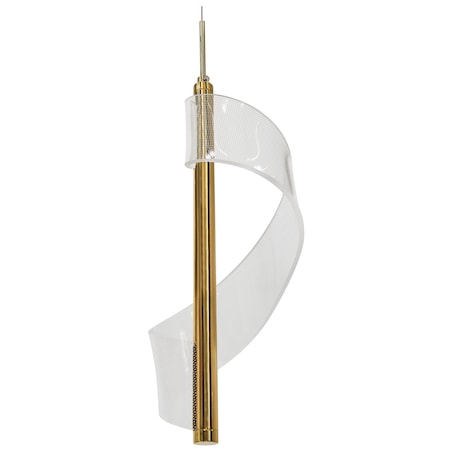 Lampa wisząca LED SARELA Metal Złoty