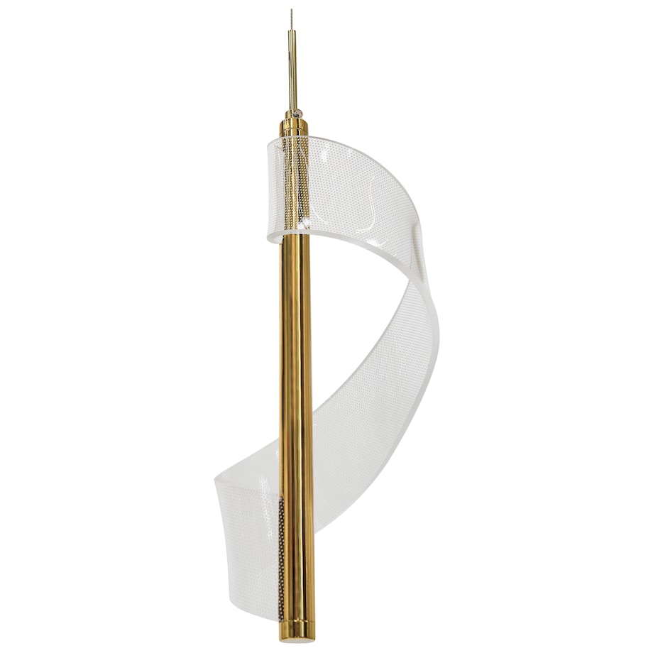 Lampa wisząca LED SARELA Metal Złoty